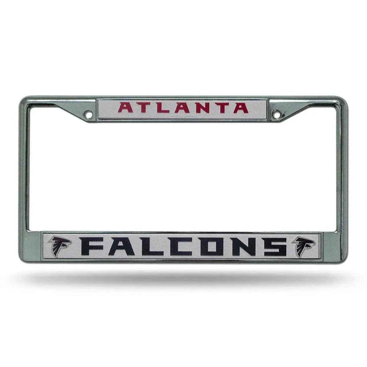 Atlanta Falcons License Plate Frame Chrome Silver Insert -  ToylandEU™