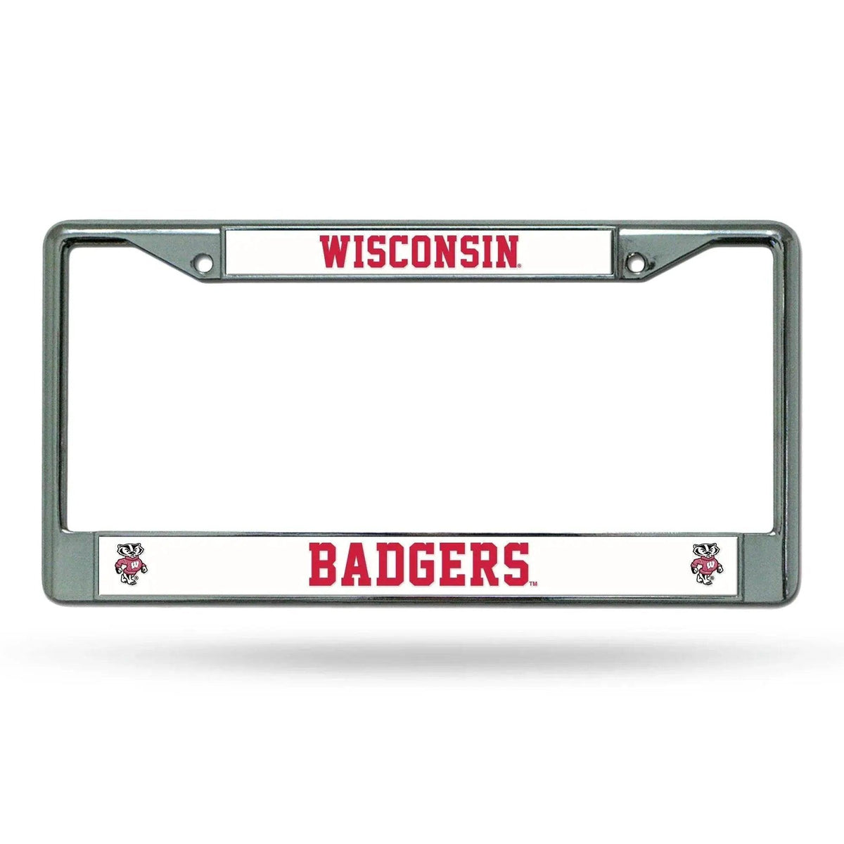  Wisconsin Badgers License Plate Frame Chrome -  ToylandEU™
