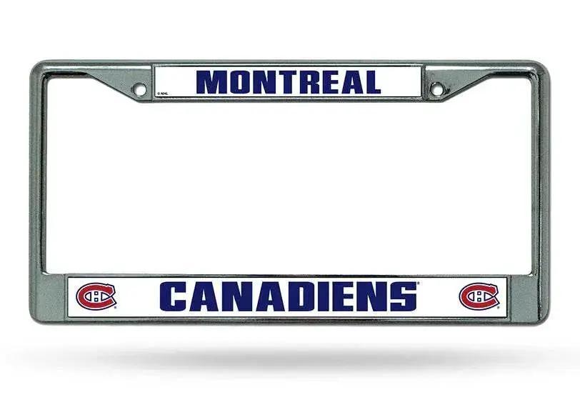  Montreal Canadiens Chrome License Plate Frame Durable -  ToylandEU™