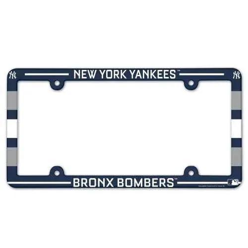  New York Yankees License Plate Frame Full Color Plastic -  ToylandEU™