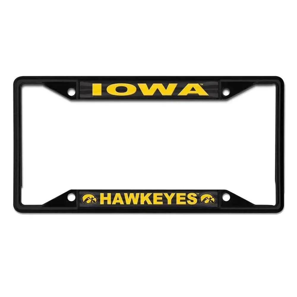  Iowa Hawkeyes License Plate Frame Chrome Finish Front Mount -  ToylandEU™