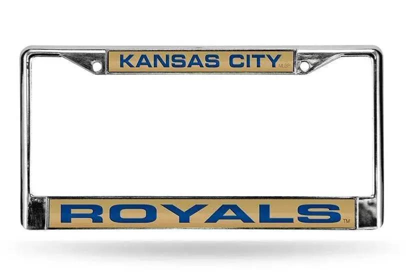  Kansas City Royals License Plate Frame Laser Cut Chrome Tan -  ToylandEU™