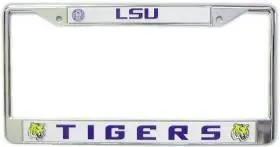  LSU Tigers Chrome License Plate Frame by Rico Industries -  ToylandEU™