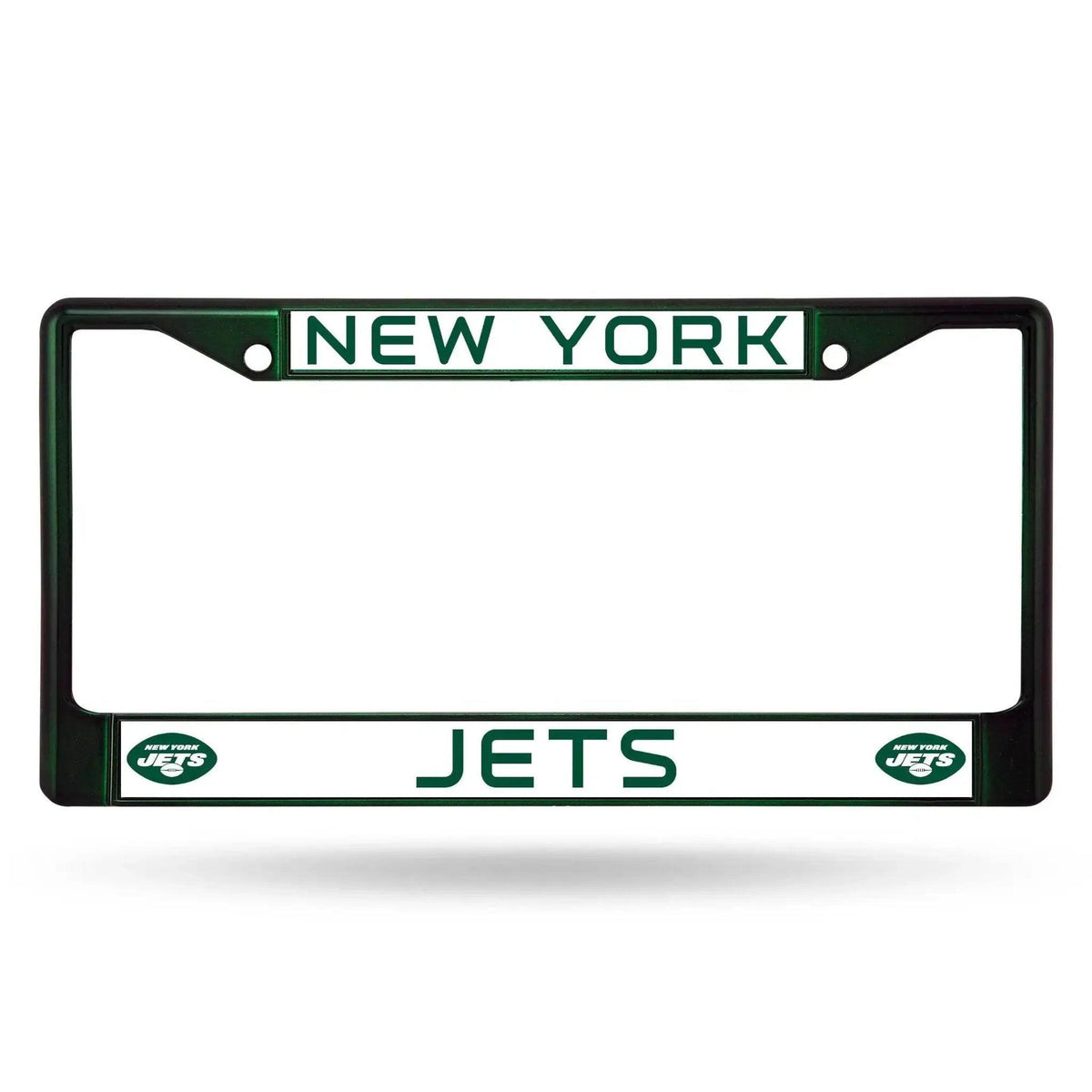  New York Jets License Plate Frame Metal Dark Green Finish -  ToylandEU™