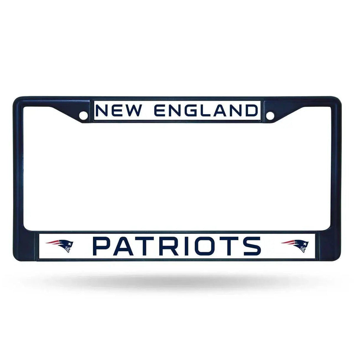  New England Patriots License Plate Frame Metal Navy -  ToylandEU™