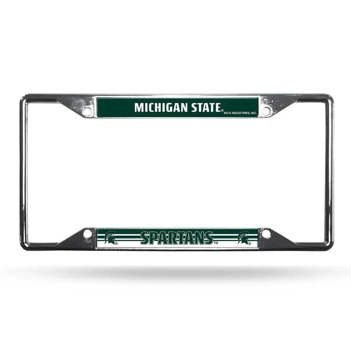  Michigan State Spartans License Plate Frame Chrome EZ View -  ToylandEU™