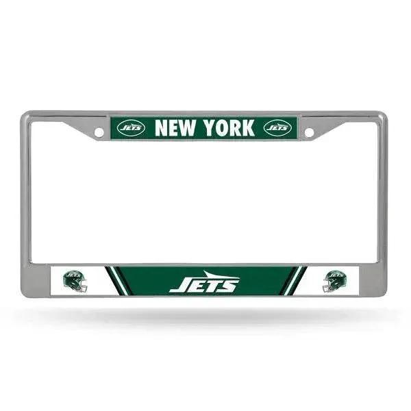  New York Jets License Plate Frame Chrome Print Insert 2024 -  ToylandEU™