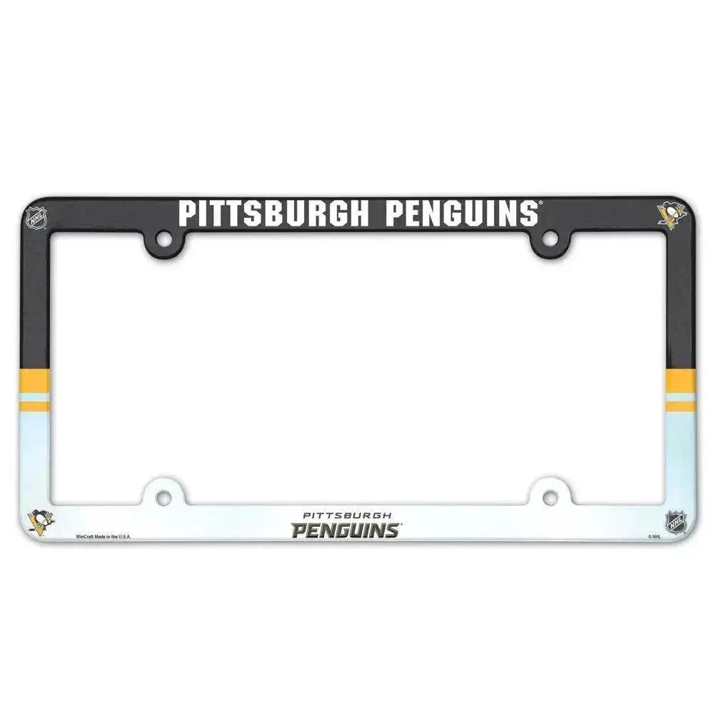  Pittsburgh Penguins License Plate Frame Plastic Full Color -  ToylandEU™