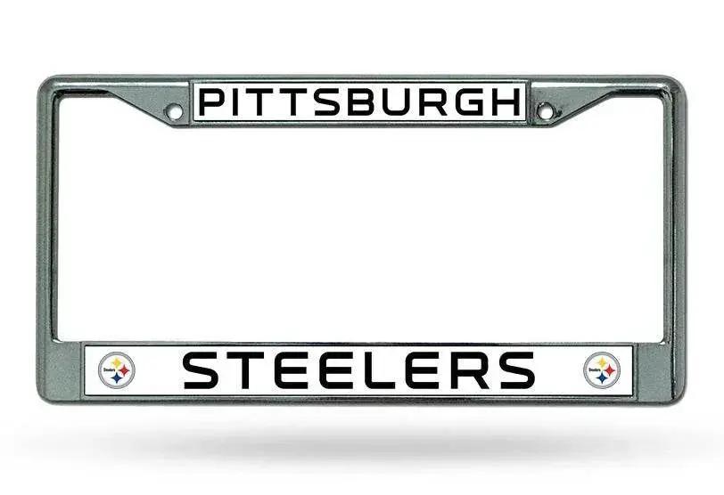  Pittsburgh Steelers Chrome License Plate Frame Rico -  ToylandEU™