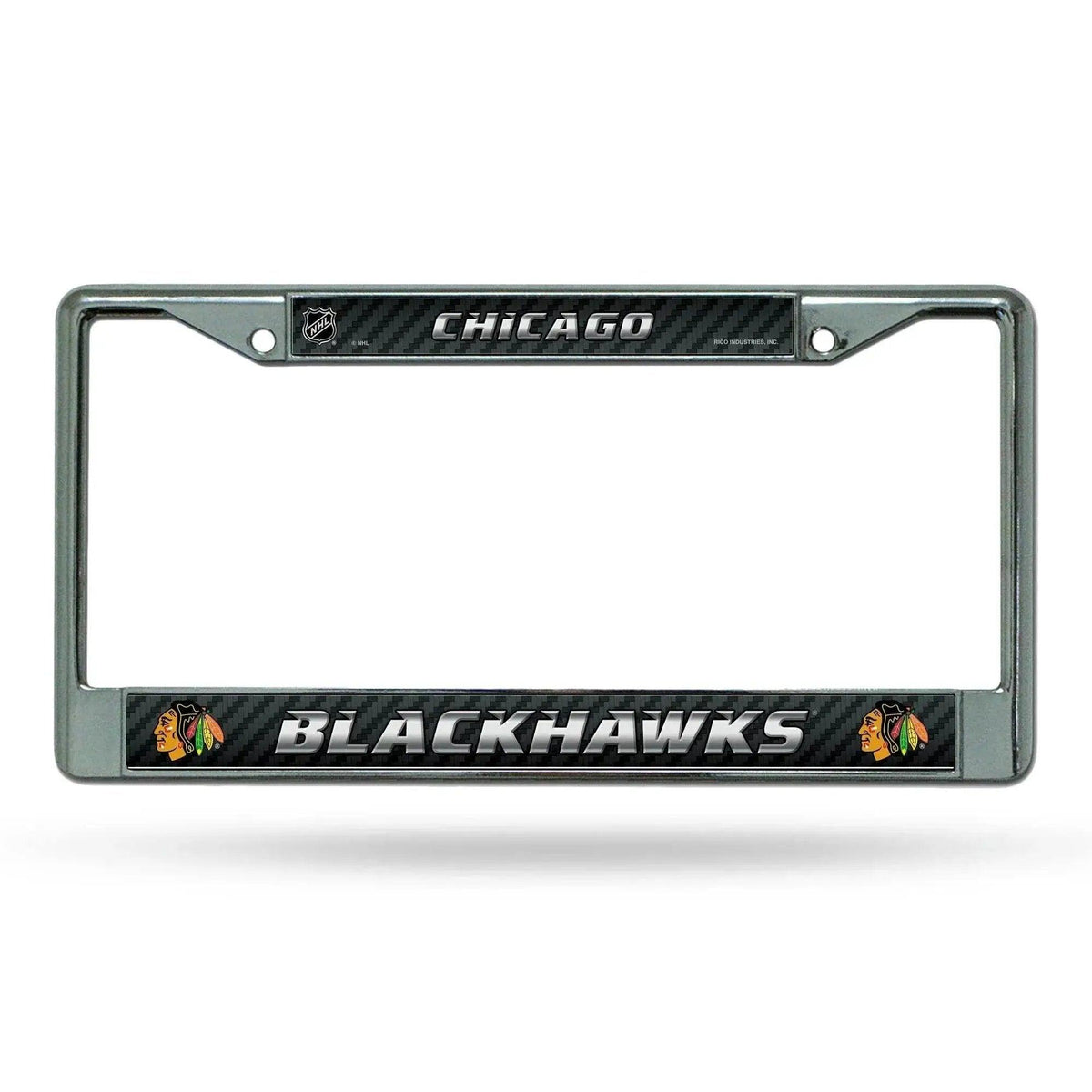  Chicago Blackhawks Chrome License Plate Frame Printed -  ToylandEU™