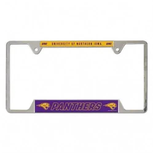  Northern Iowa Panthers Metal License Plate Frame Special -  ToylandEU™
