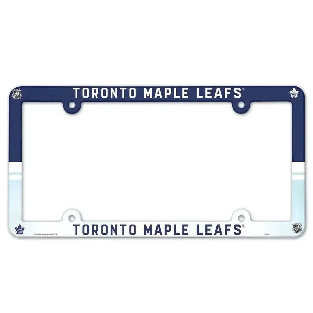  Toronto Maple Leafs License Plate Frame Full Color Plastic -  ToylandEU™