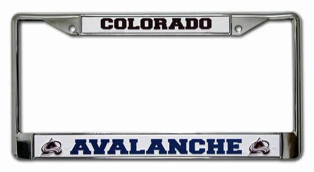  Colorado Avalanche Chrome License Plate Frame With Insert -  ToylandEU™