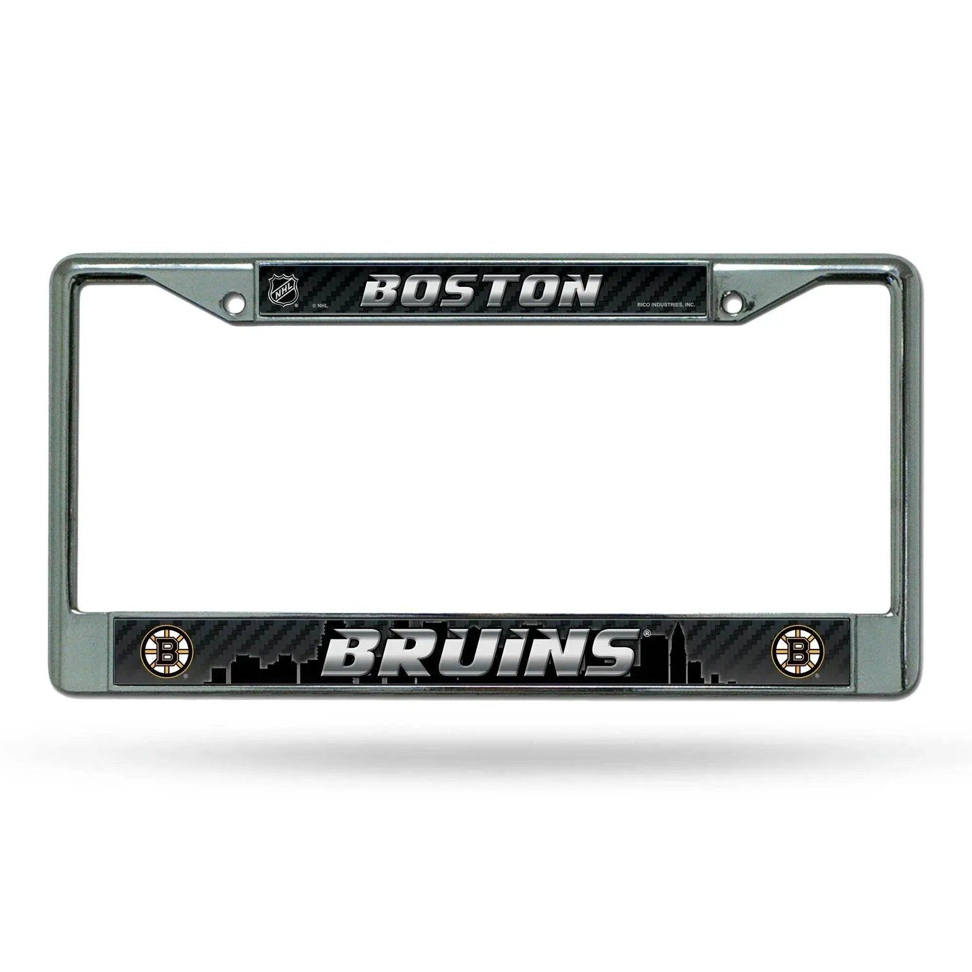  Boston Bruins Chrome License Plate Frame With Logo Insert -  ToylandEU™