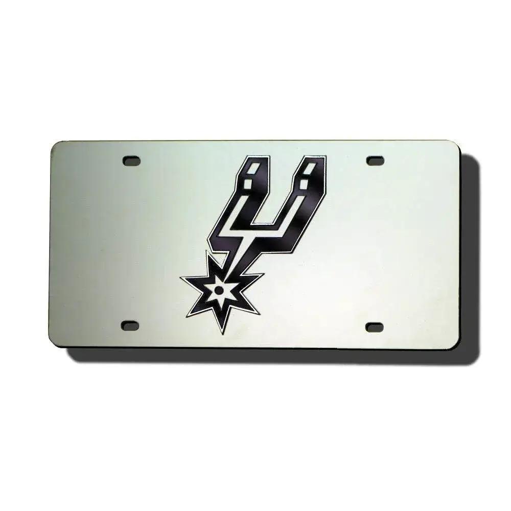  San Antonio Spurs Laser Cut Silver License Plate Order -  ToylandEU™