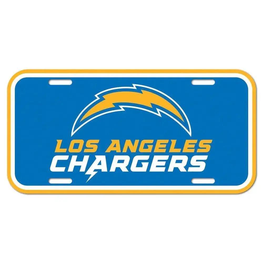  Los Angeles Chargers Official License Plate Plastic 6x12 -  ToylandEU™