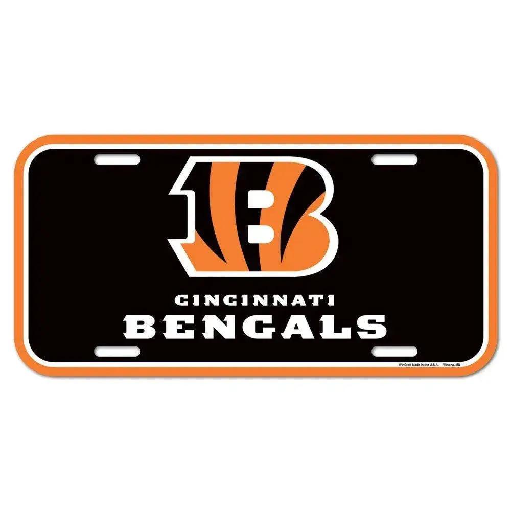  Cincinnati Bengals License Plate Plastic -  ToylandEU™