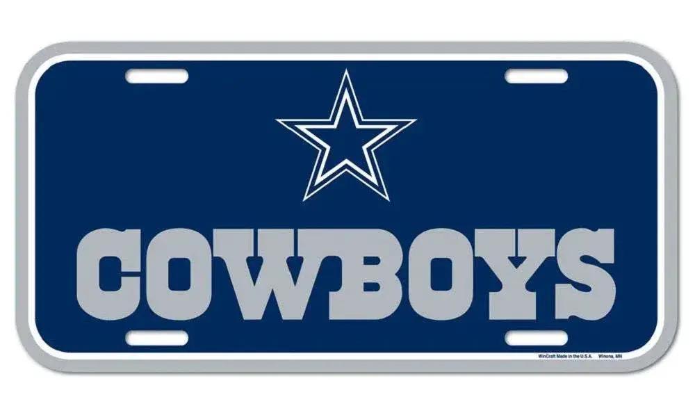  Dallas Cowboys License Plate Plastic -  ToylandEU™