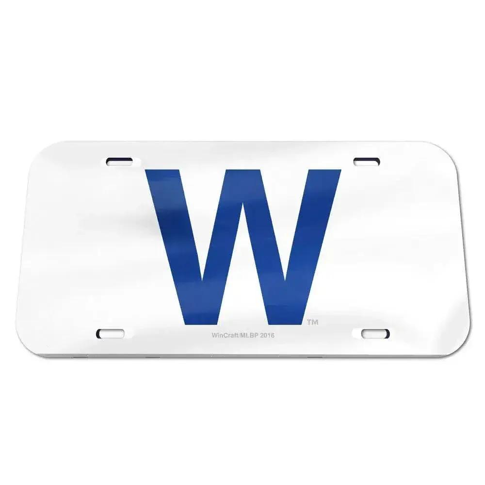  Chicago Cubs Crystal Mirror License Plate W Design -  ToylandEU™