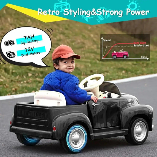  Licensed 12V Kids Ride On Car Chevrolet 3100 RC -  ToylandEU™