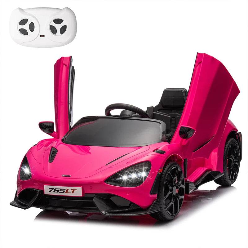 Licensed 12V McLaren 765LT Ride On Car Hydraulic Doors Kids - ToylandEU