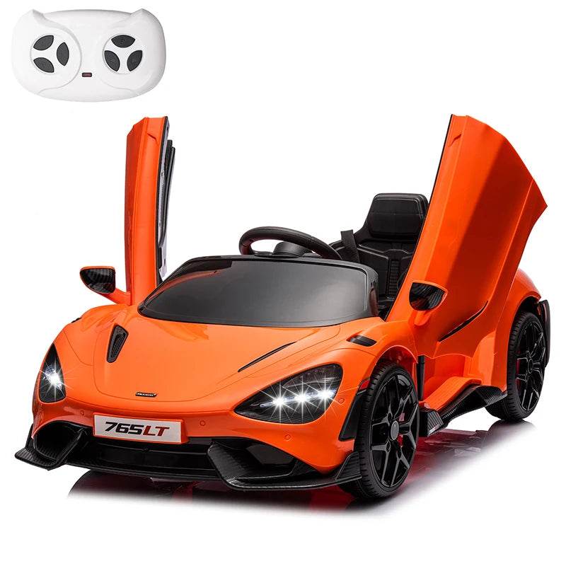 Licensed 12V McLaren 765LT Ride On Car Hydraulic Doors Kids - ToylandEU