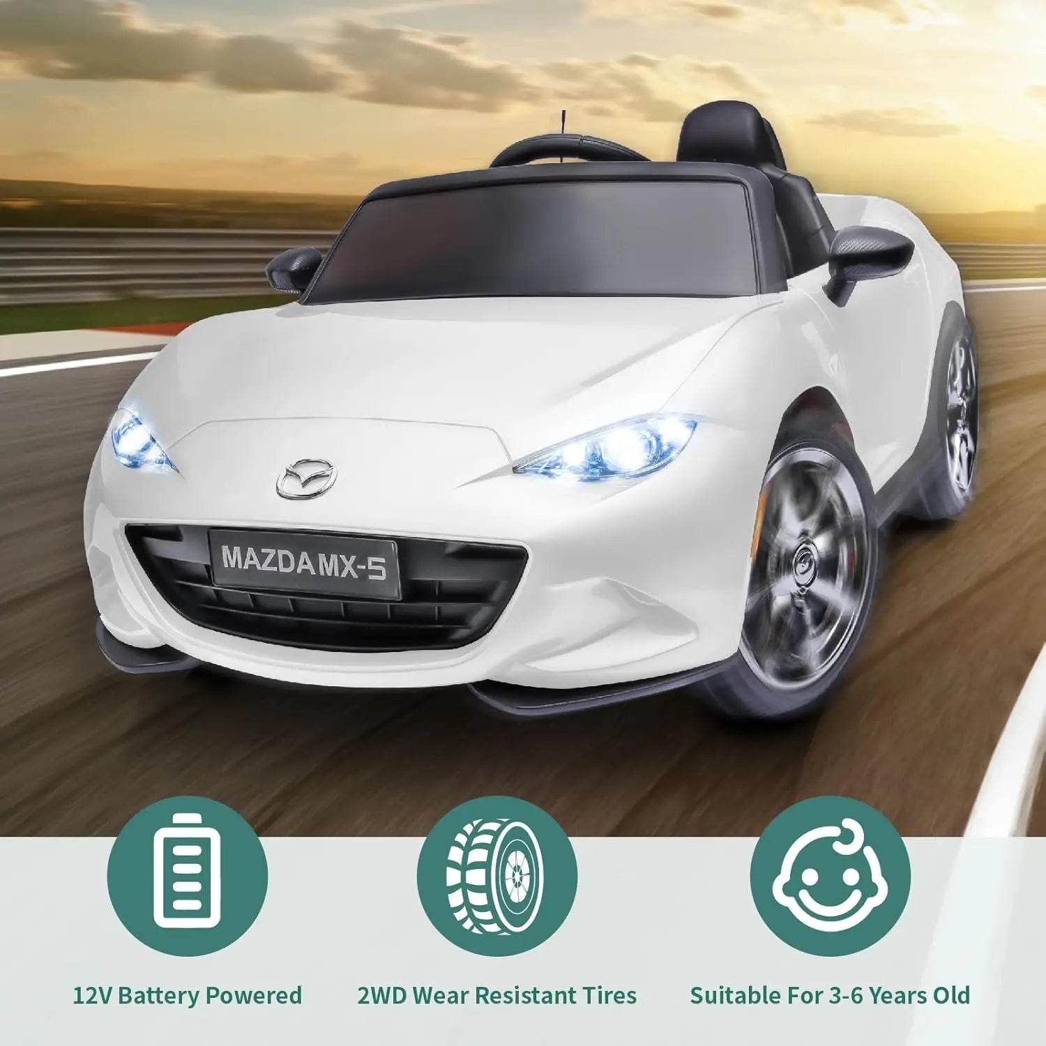 Licensed Kids Ride On Car Single Seat Remote Ages 3 To 12 - ToylandEU