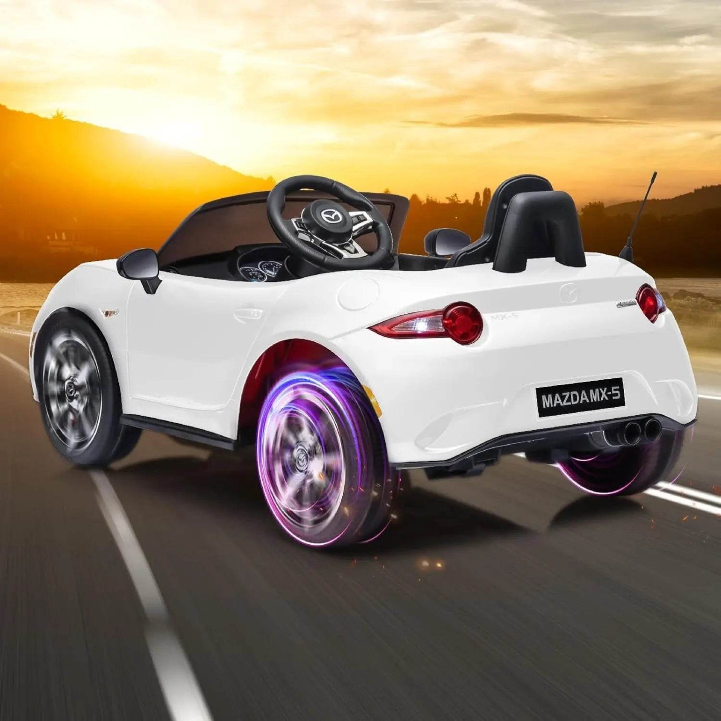 Licensed Kids Ride On Car Single Seat Remote Ages 3 To 12 - ToylandEU