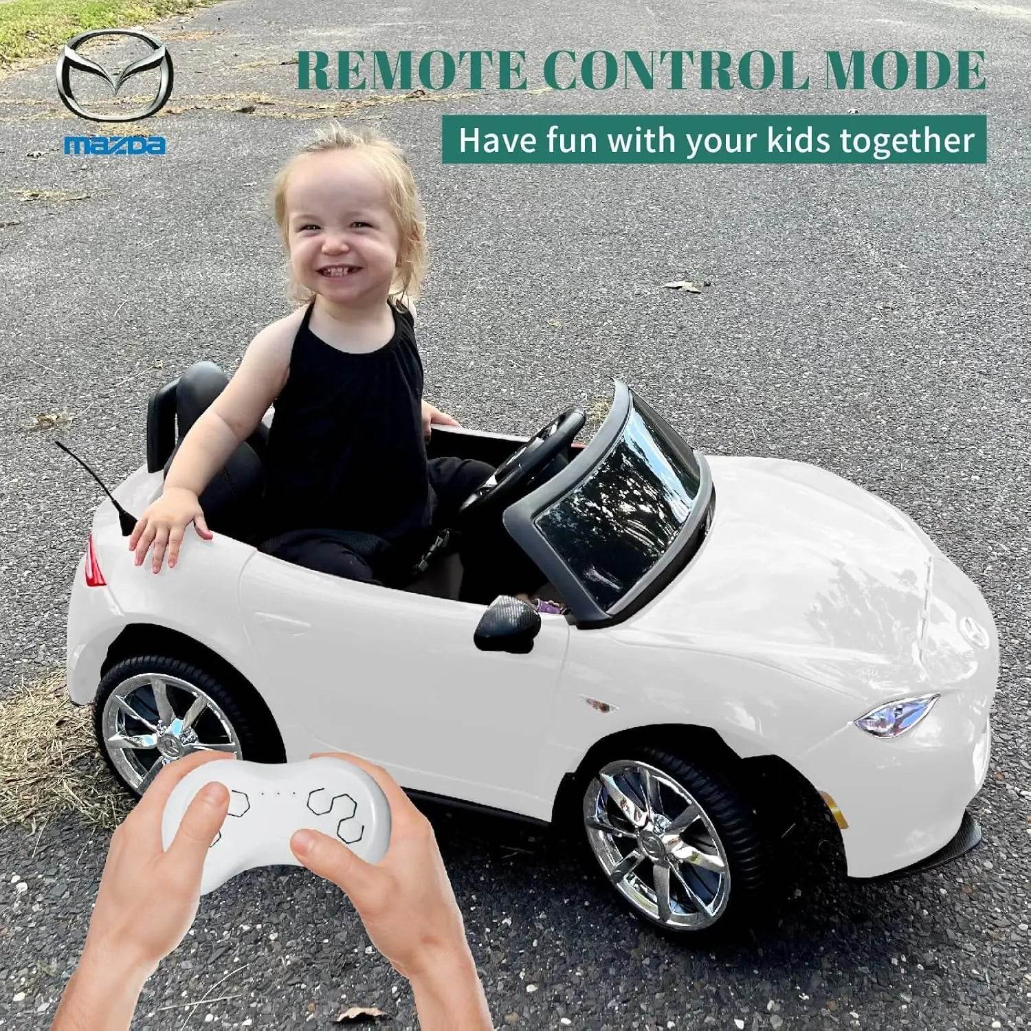 Licensed Kids Ride On Car Single Seat Remote Ages 3 To 12 - ToylandEU