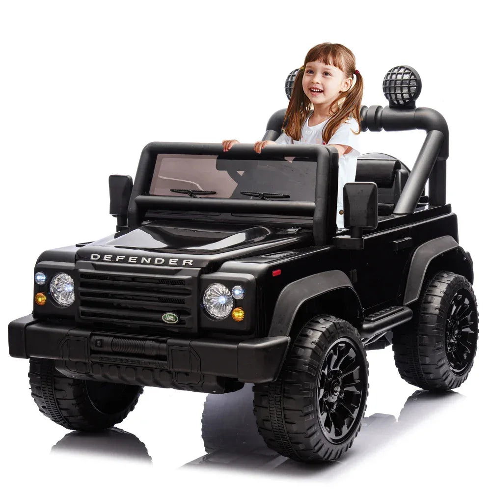 Licensed Land Rover Defender Ride On Car With Parent Control - ToylandEU