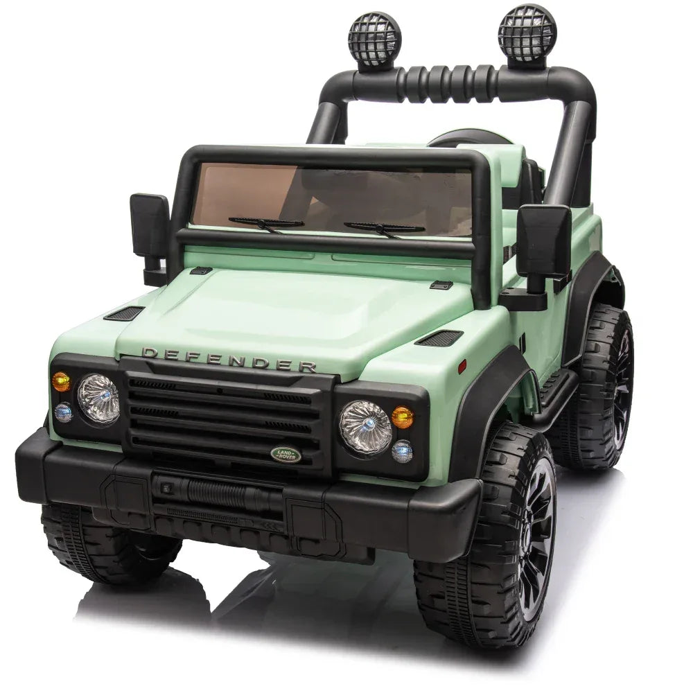 Licensed Land Rover Defender Ride On Car With Parent Control - ToylandEU