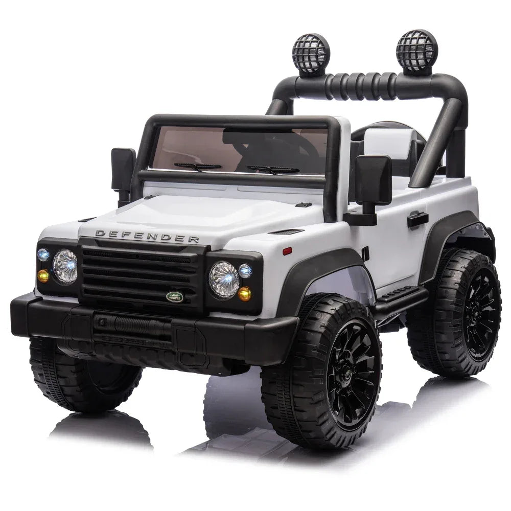 Licensed Land Rover Defender Ride On Car With Parent Control - ToylandEU