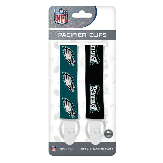  Licensed Philadelphia Eagles Pacifier Clips Set Of 2 -  ToylandEU™