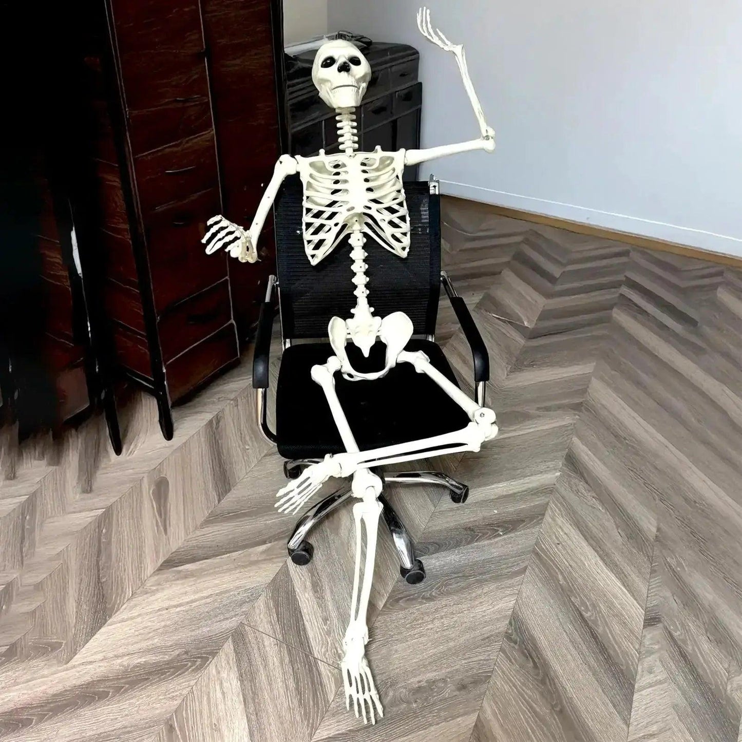  Life Size Realistic Skeleton With Posable Joints Prop -  ToylandEU™
