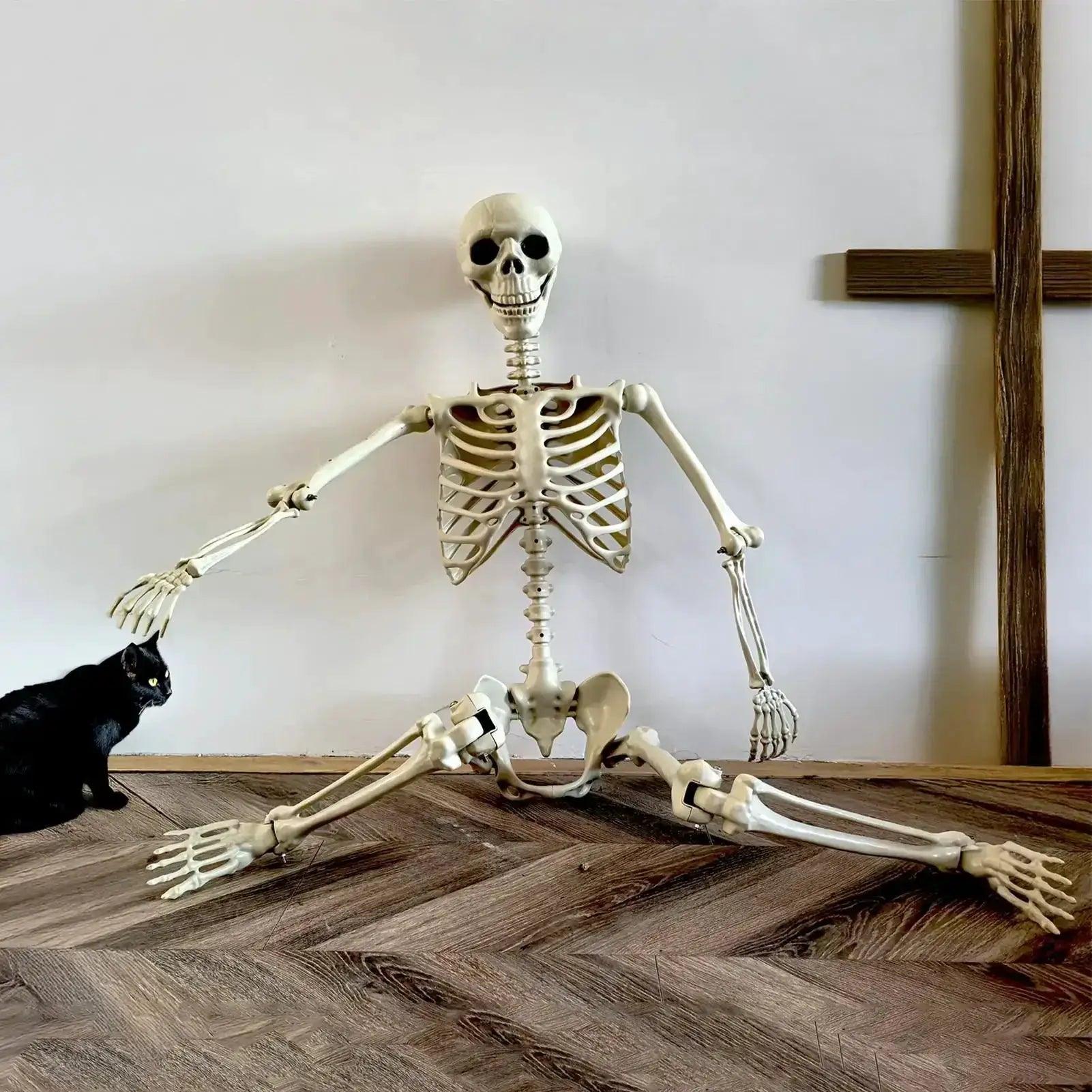  Life Size Realistic Skeleton With Posable Joints Prop -  ToylandEU™