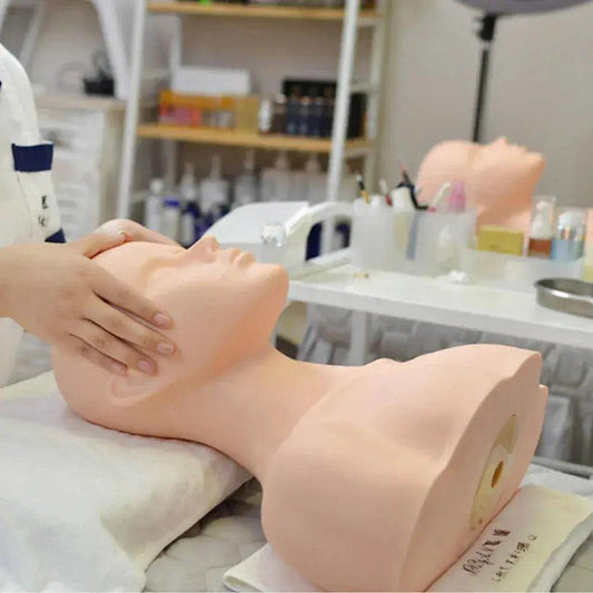  Life Size Silicone Cosmetology Mannequin Head Realistic -  ToylandEU™