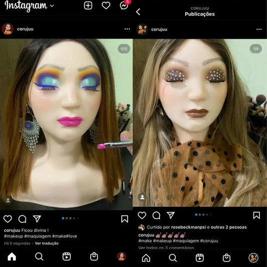  Life Size Silicone Cosmetology Mannequin Head Realistic -  ToylandEU™