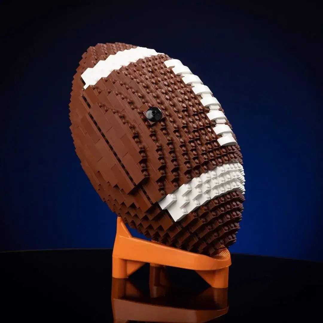 Life Size LEGO American Football Display For Man Cave - ToylandEU