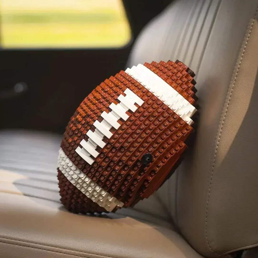 Life Size LEGO American Football Display For Man Cave - ToylandEU
