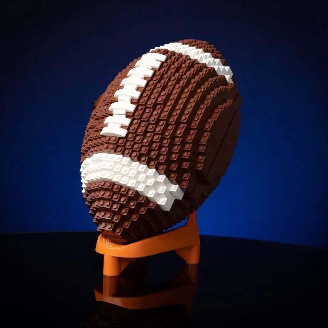 Life Size LEGO American Football Display For Man Cave - ToylandEU