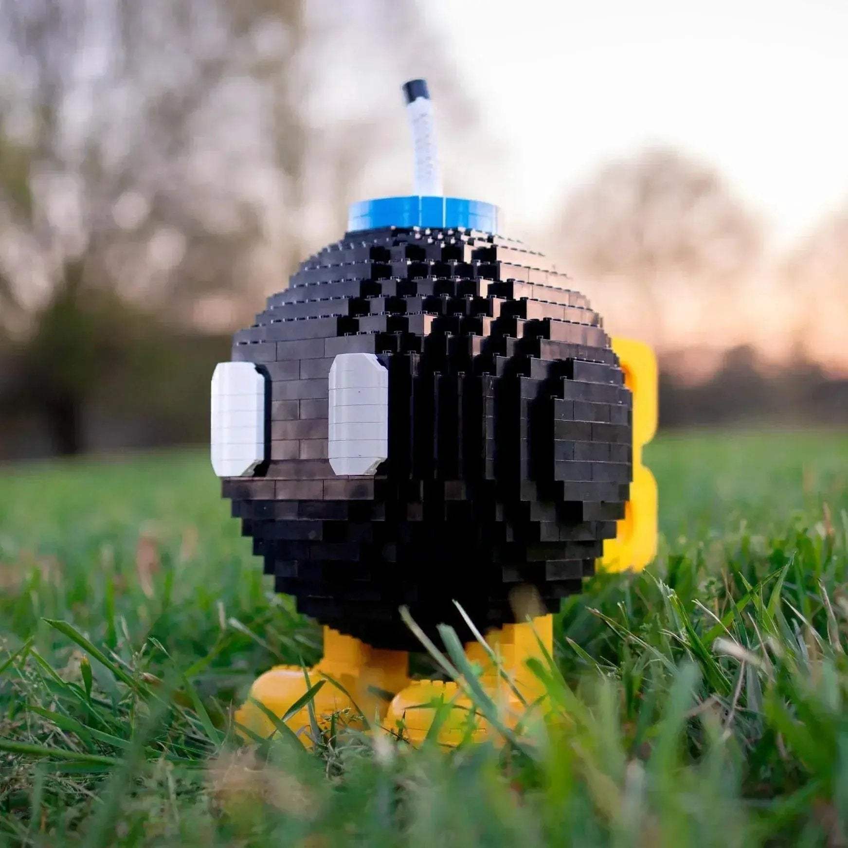 Lego Angry Bomb Life Size Replica For Mario Fans Display - ToylandEU