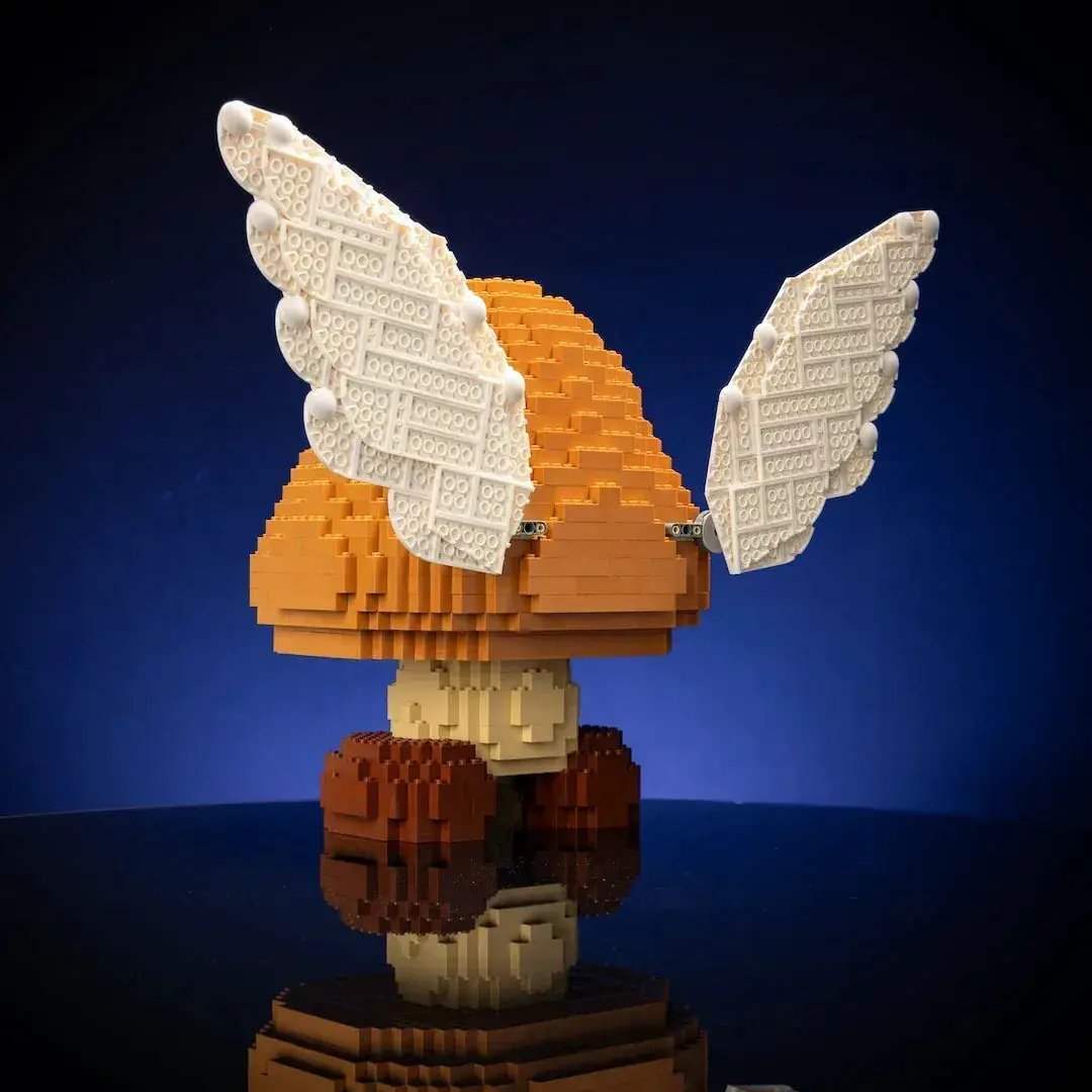 LEGO Angry Mushroom Life Sized Winged Detachable Wings - ToylandEU