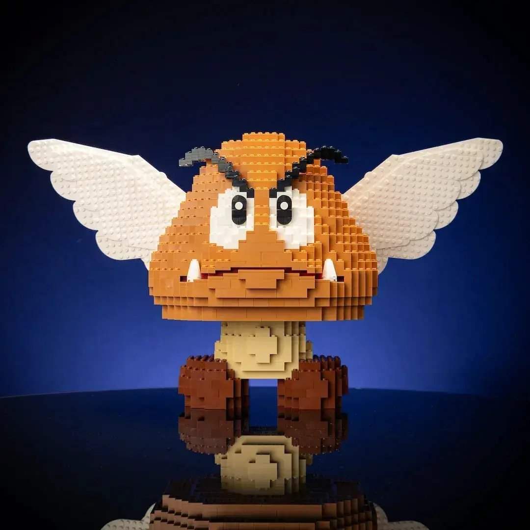 LEGO Angry Mushroom Life Sized Winged Detachable Wings - ToylandEU