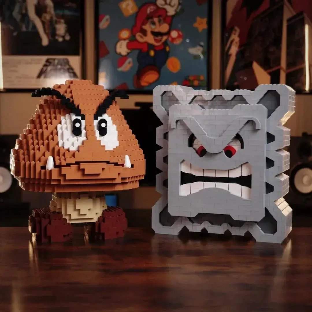 LEGO Angry Mushroom Life Sized Winged Detachable Wings - ToylandEU