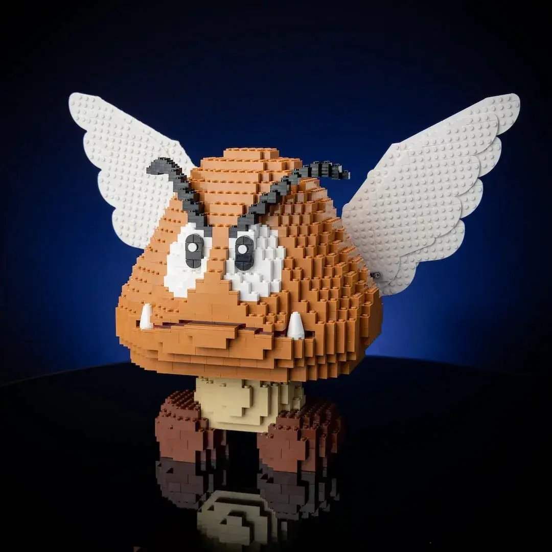 LEGO Angry Mushroom Life Sized Winged Detachable Wings - ToylandEU