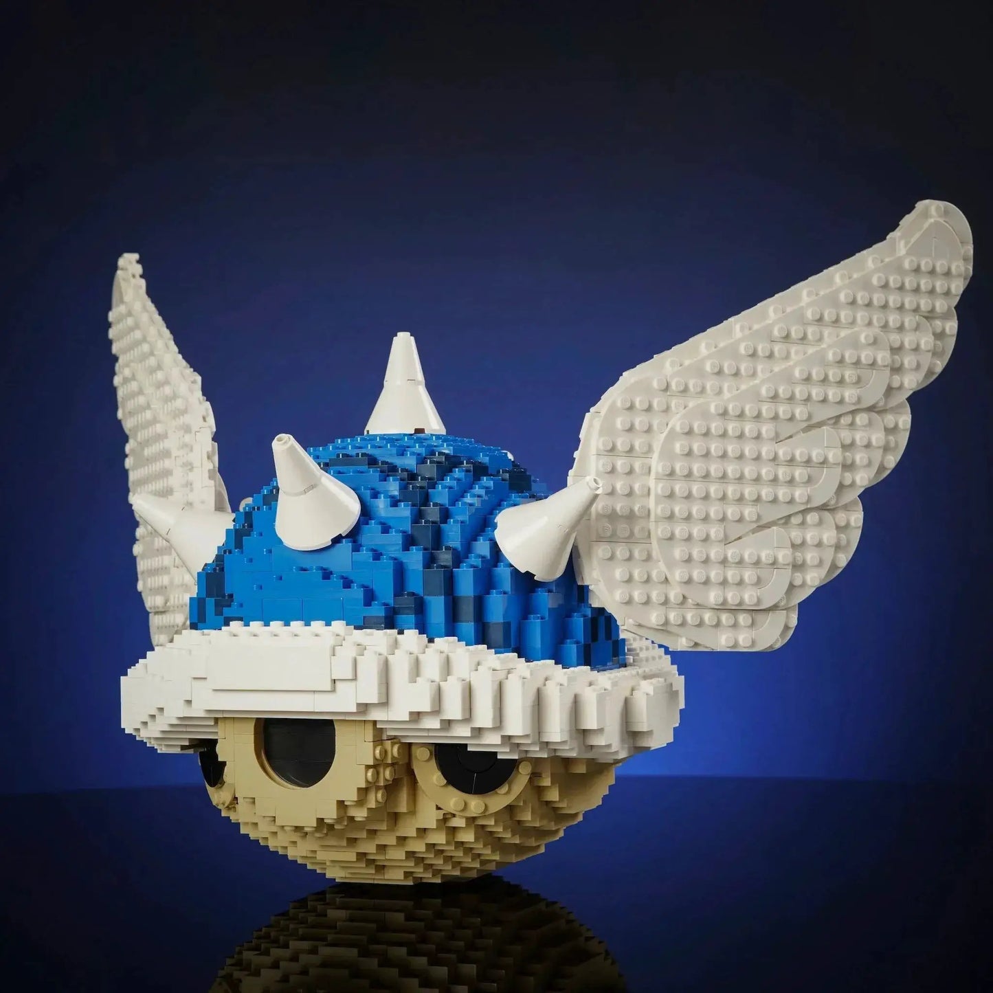 LEGO Blue Shell Life-Size Display For Collectors Worldwide - ToylandEU