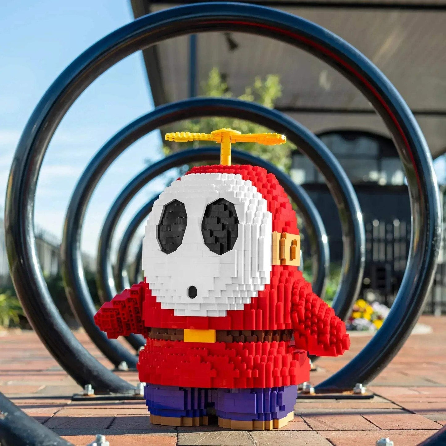 Lego Coy Boy Life Sized Sculpture With 2500 Bricks - ToylandEU