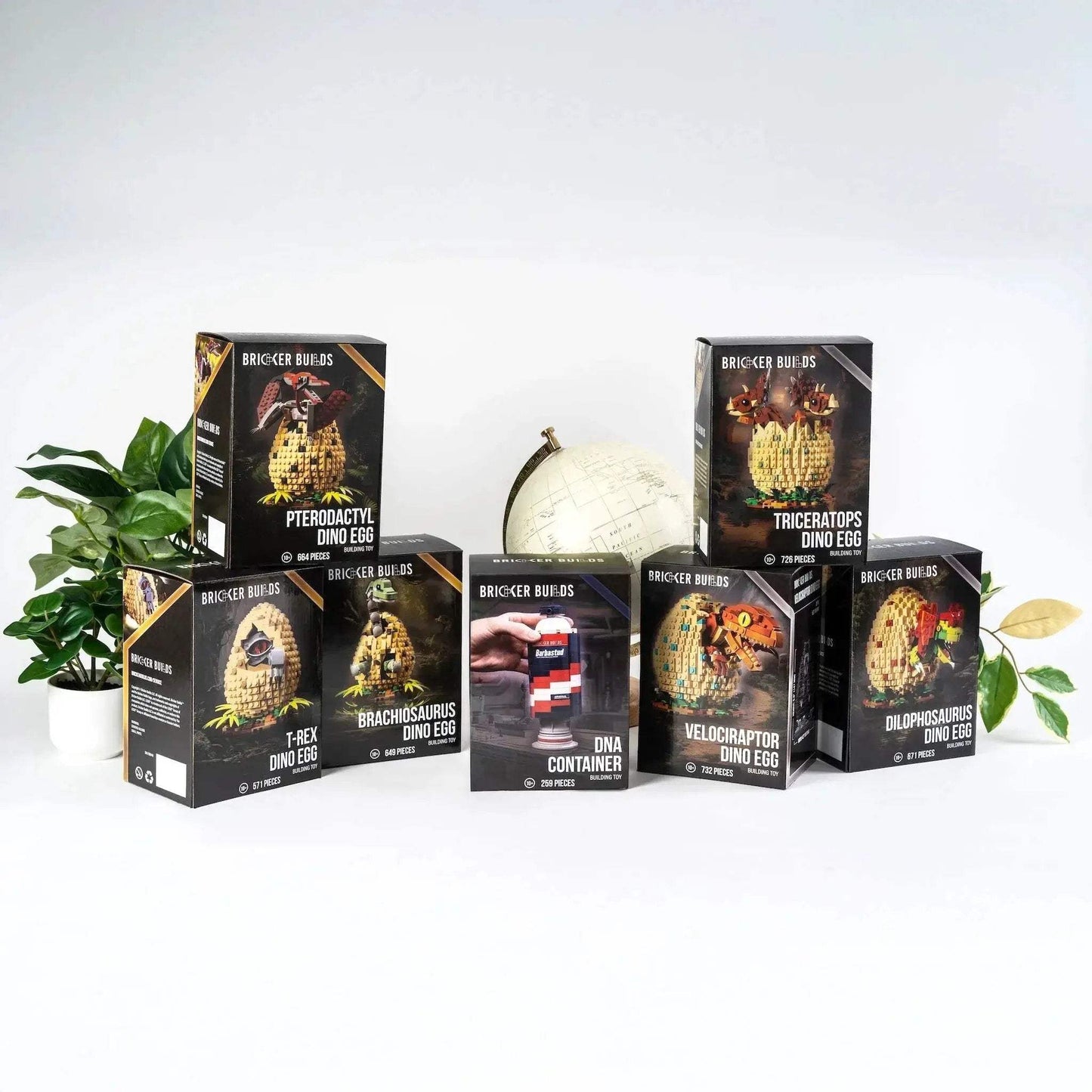 Life Size DNA Container Display With Dinosaur Embryo Theme - ToylandEU