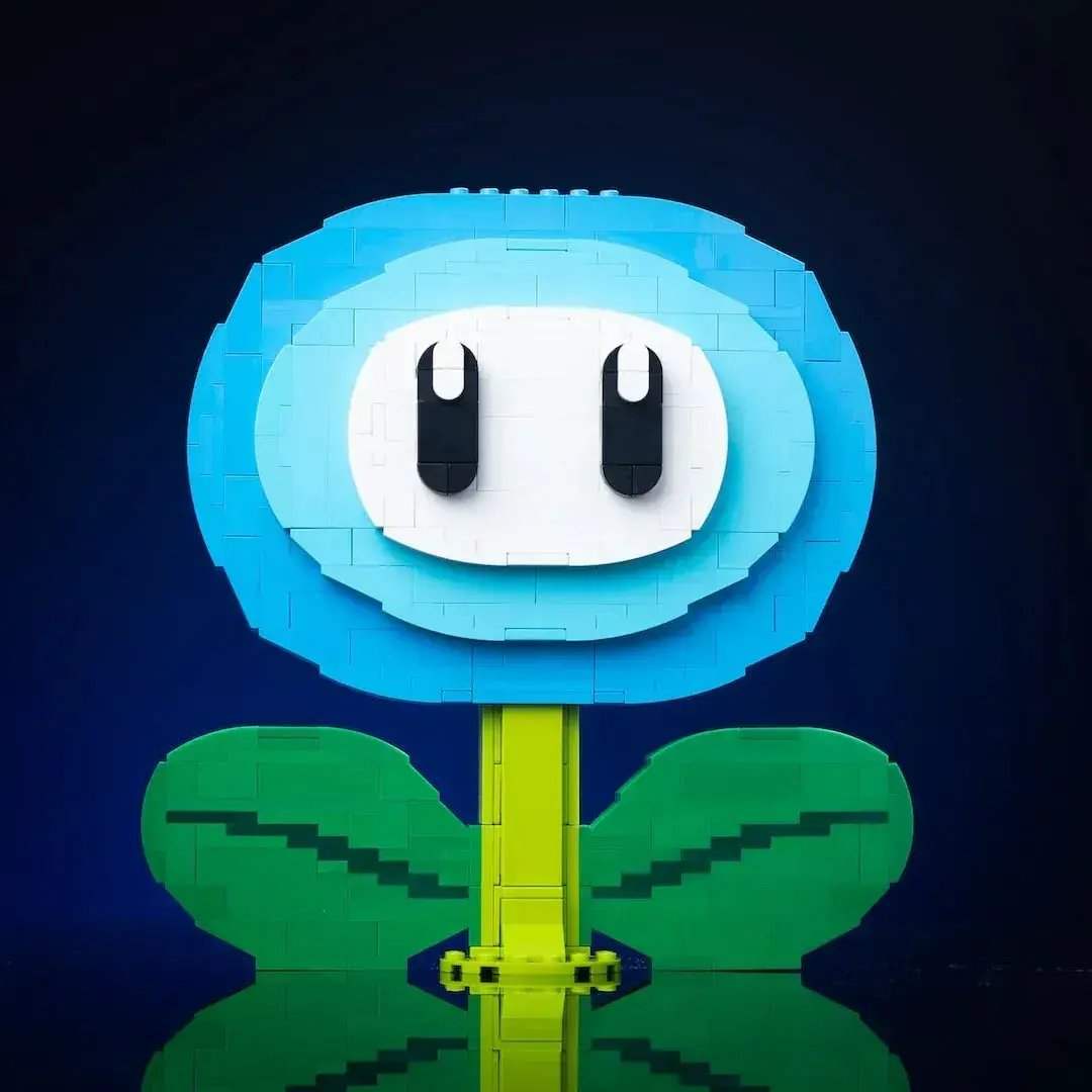 LEGO Ice Flower Life Size Display Model Shoots Ice - ToylandEU