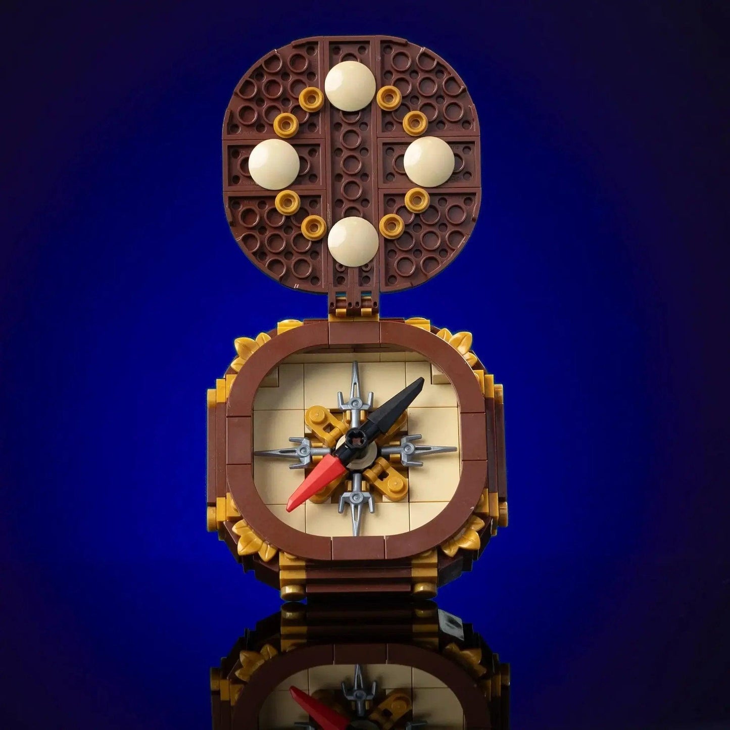  Life Sized Pirate Compass Open Lid Seahorse Decor -  ToylandEU™